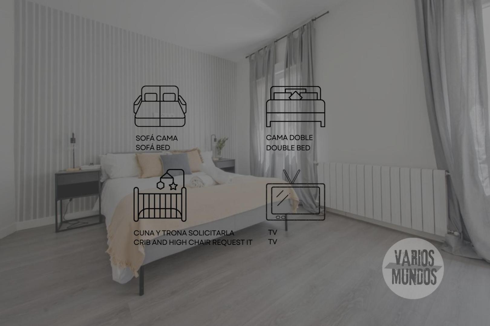 Excuisite New Apt En Gran Via Para 5Pax E2 Madrid Exterior foto